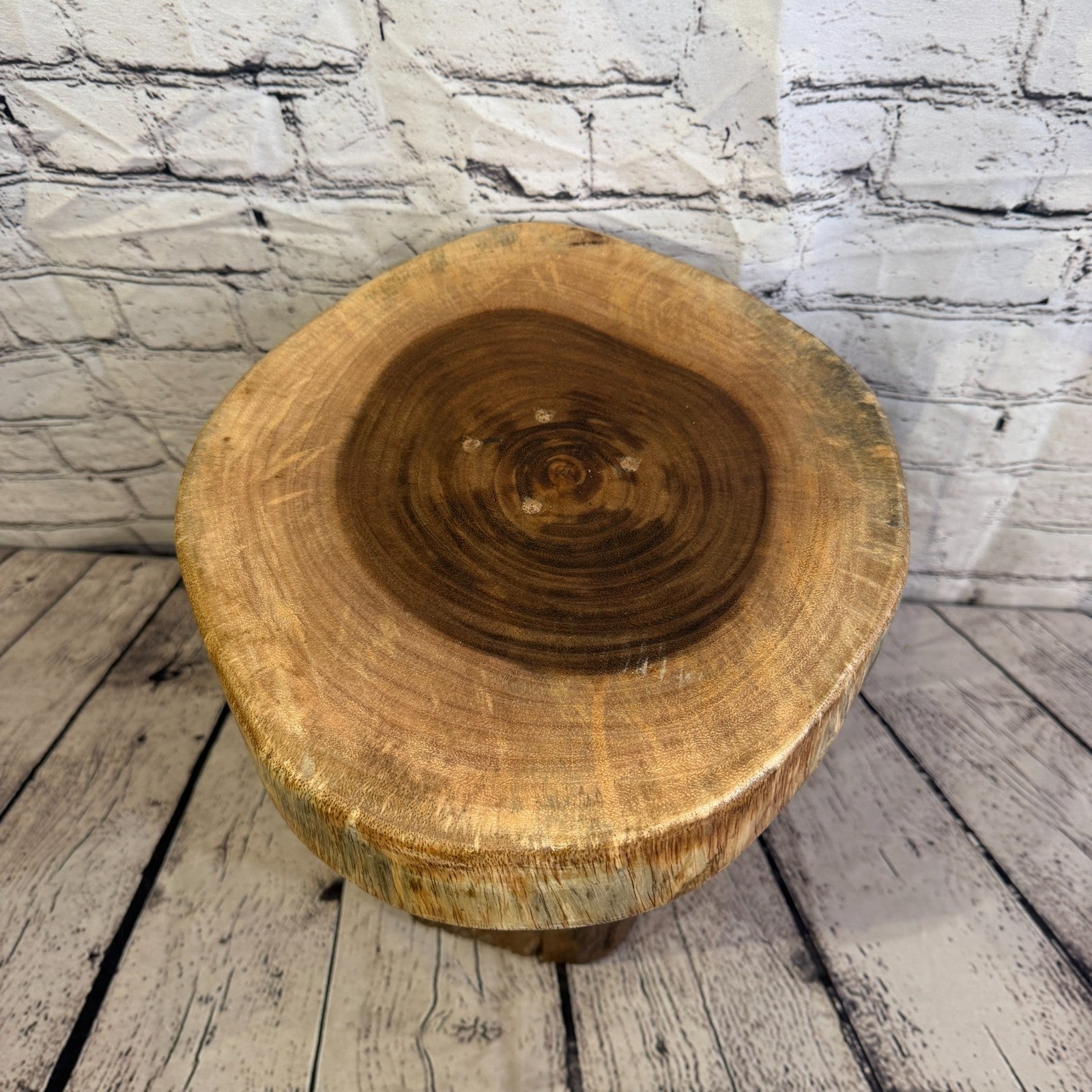 30cm x 25cm Wooden Coffee Root Sculpture Garden Teak Root Ornament Carved No 137