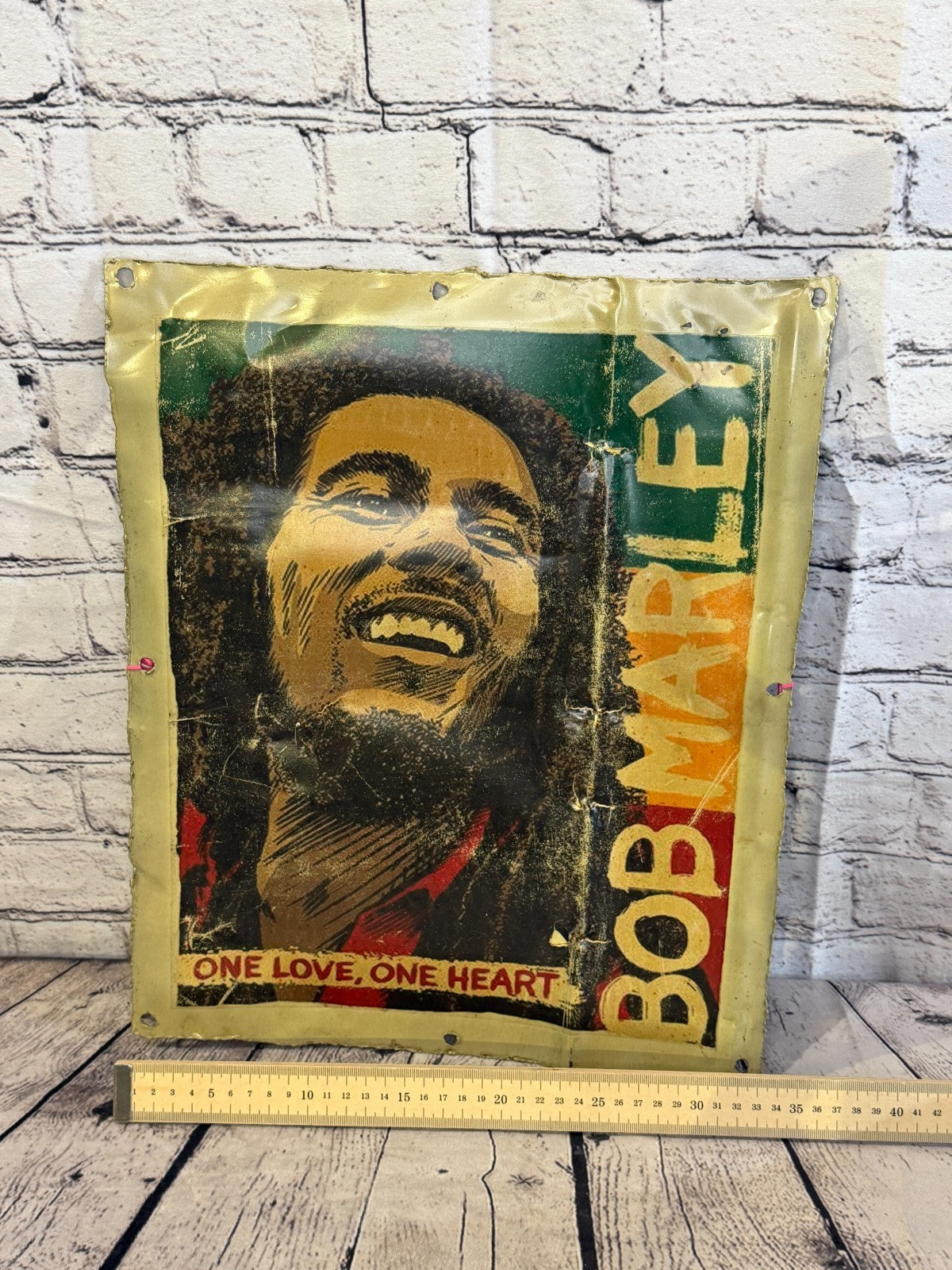 Bob Marley Rasta Poster Advert Wall Plaque 42cm x 36cm Vintage Retro Tin Sign5
