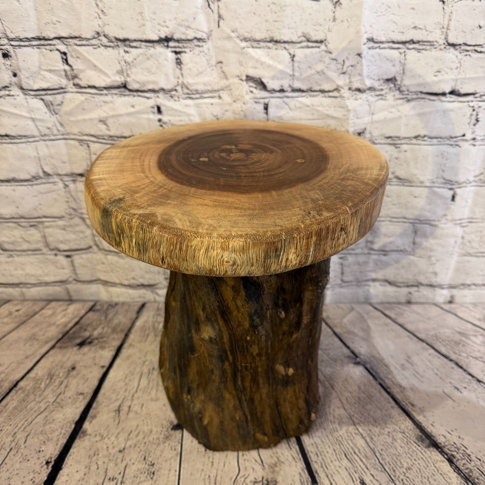 30cm x 25cm Wooden Coffee Root Sculpture Garden Teak Root Ornament Carved No 33
