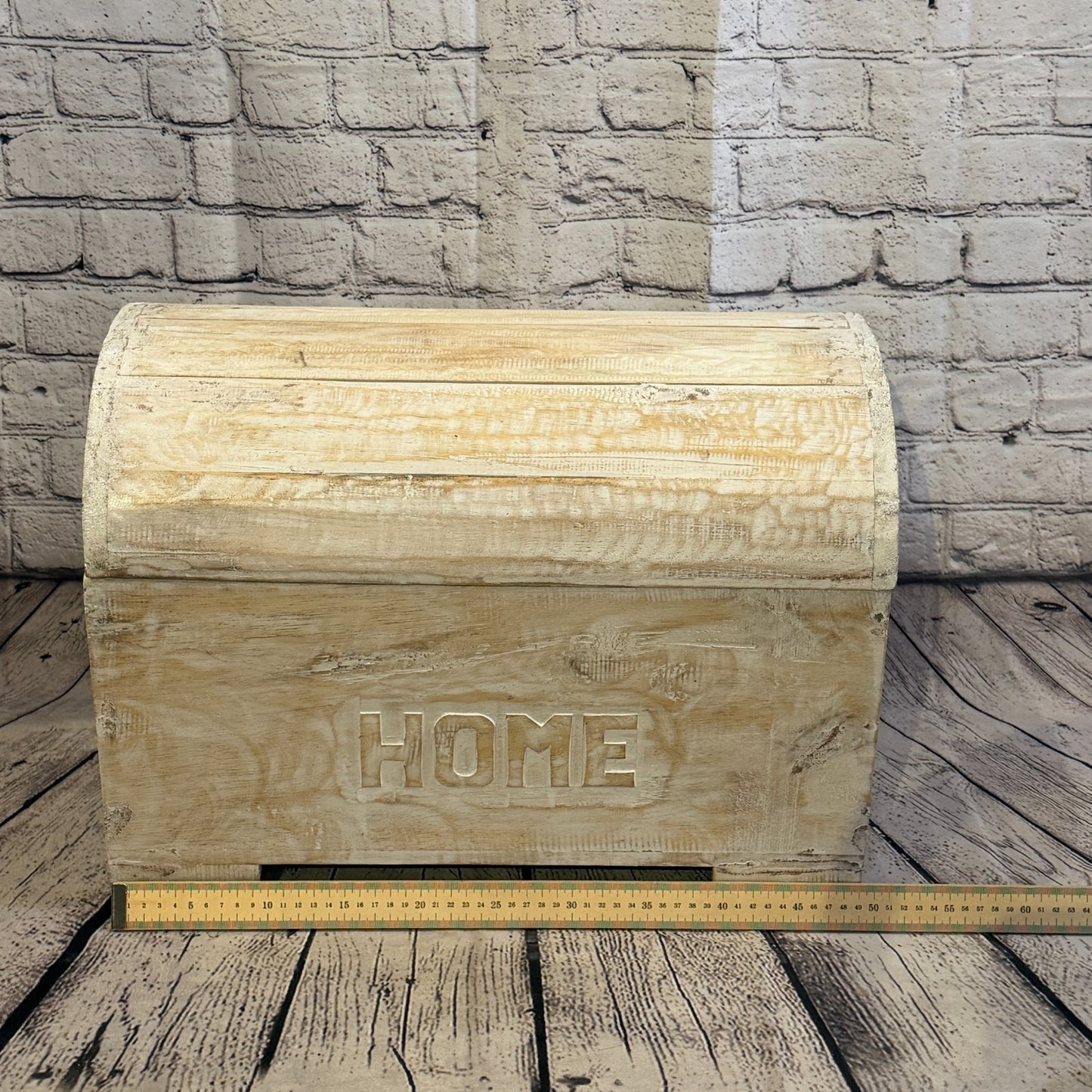 50cm x 40cm x 30cm Wood White Home Chest Storage Jewellery Trinket Box7