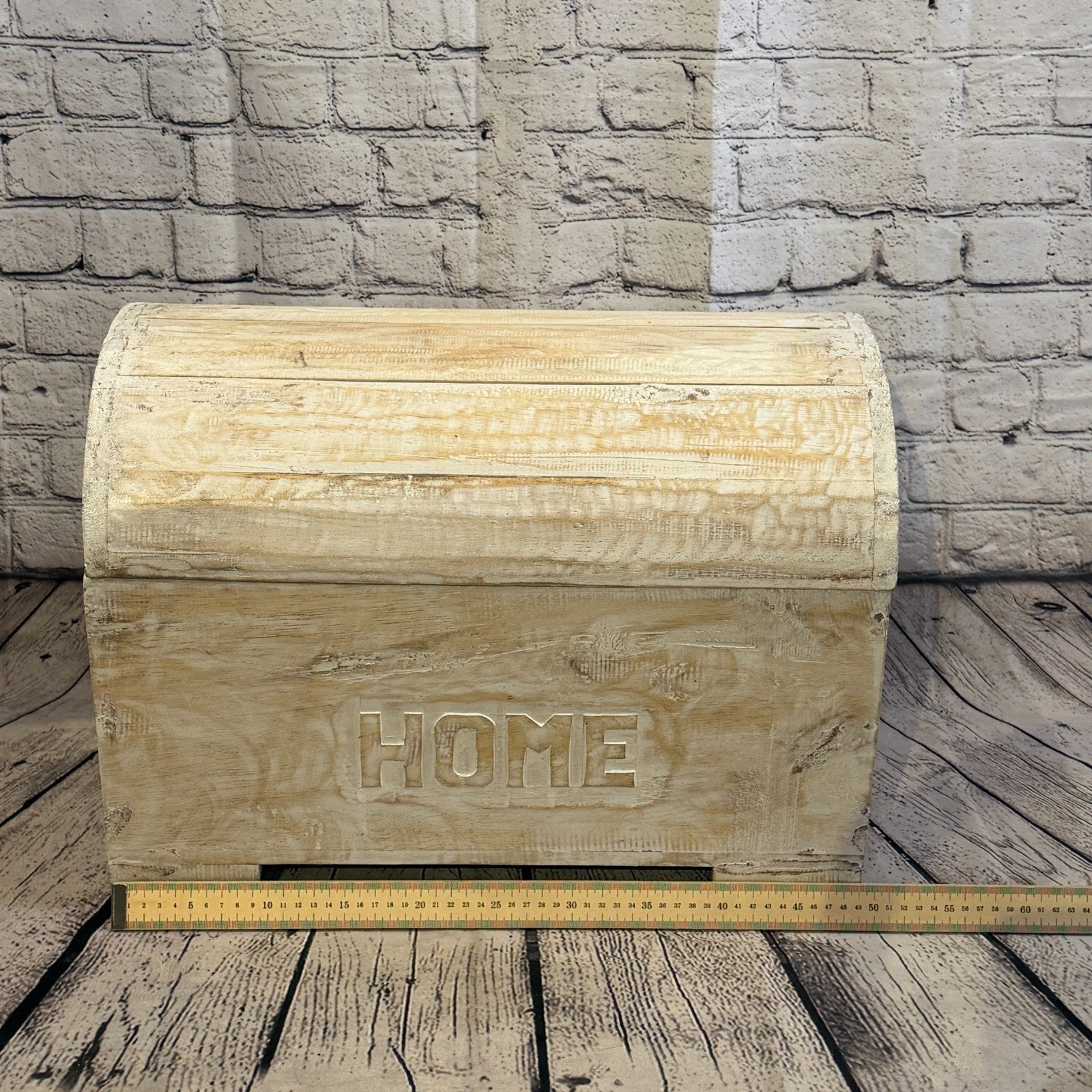 50cm x 40cm x 30cm Wood White Home Chest Storage Jewellery Trinket Box7
