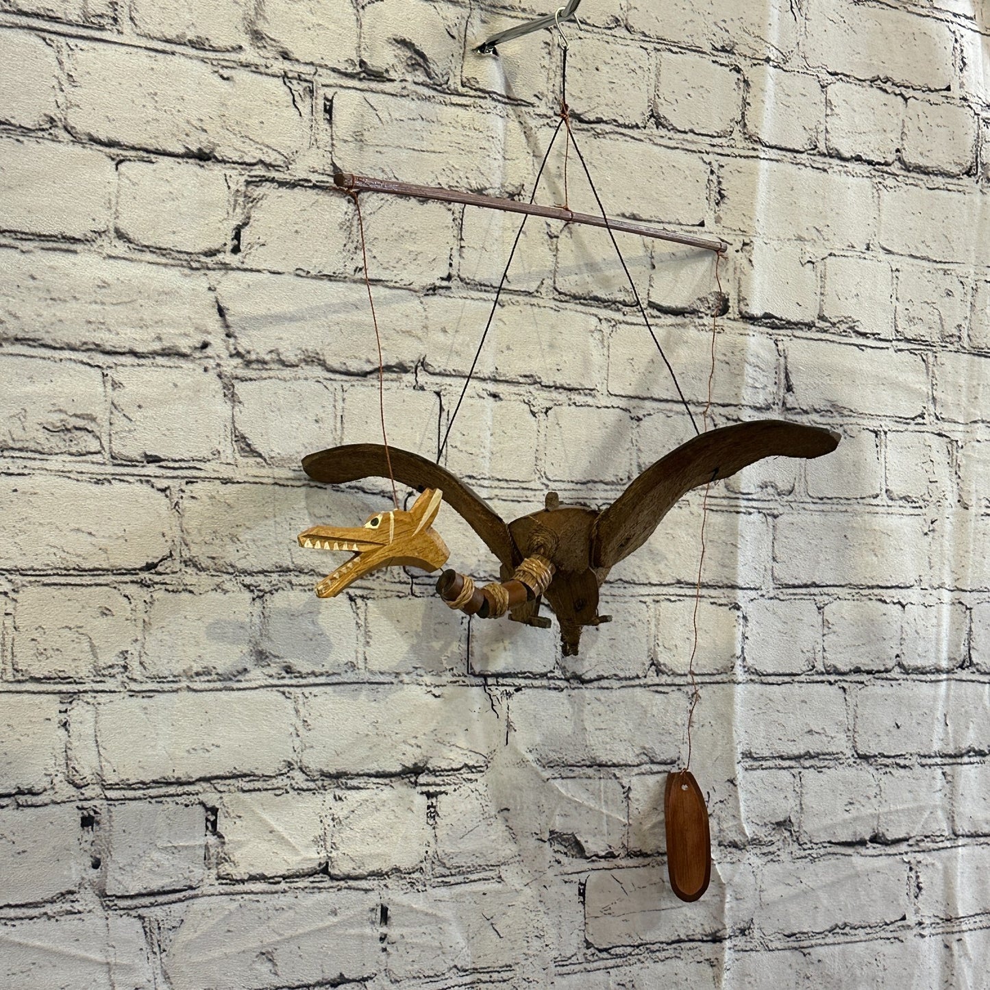 Plain Dragon Bamboo Windchime 40cm Garden Gift Summer Handmade Chimes2