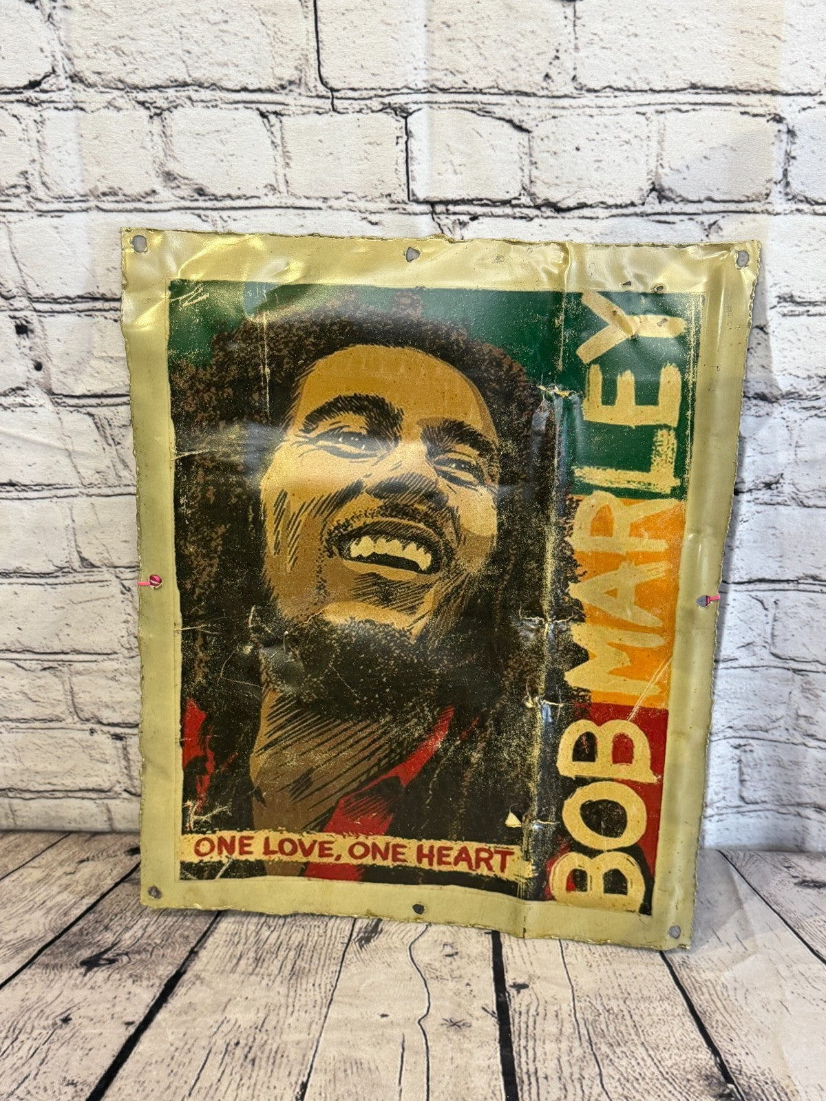 Bob Marley Rasta Poster Advert Wall Plaque 42cm x 36cm Vintage Retro Tin Sign3
