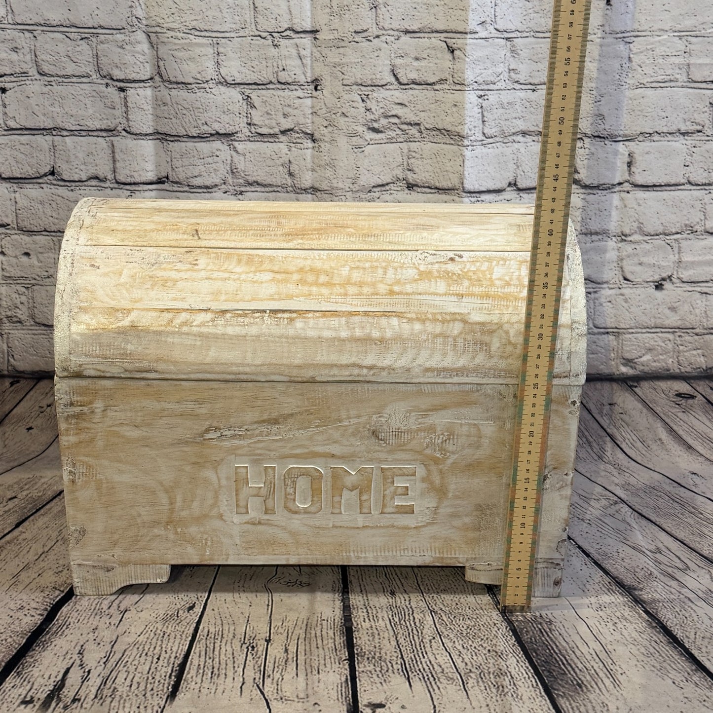 50cm x 40cm x 30cm Wood White Home Chest Storage Jewellery Trinket Box6