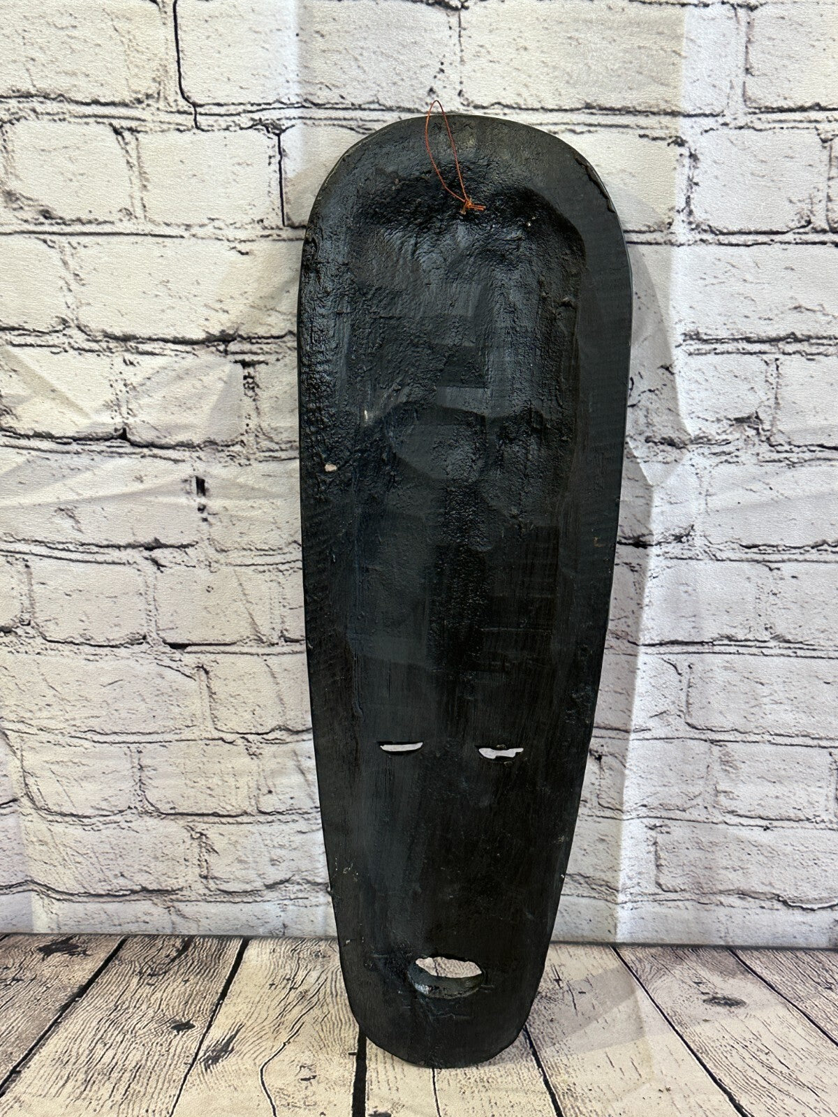 100cm Mosaic Mirror Mask Carved Painted Ethnic Tribal Wall Art Handmade Design 45