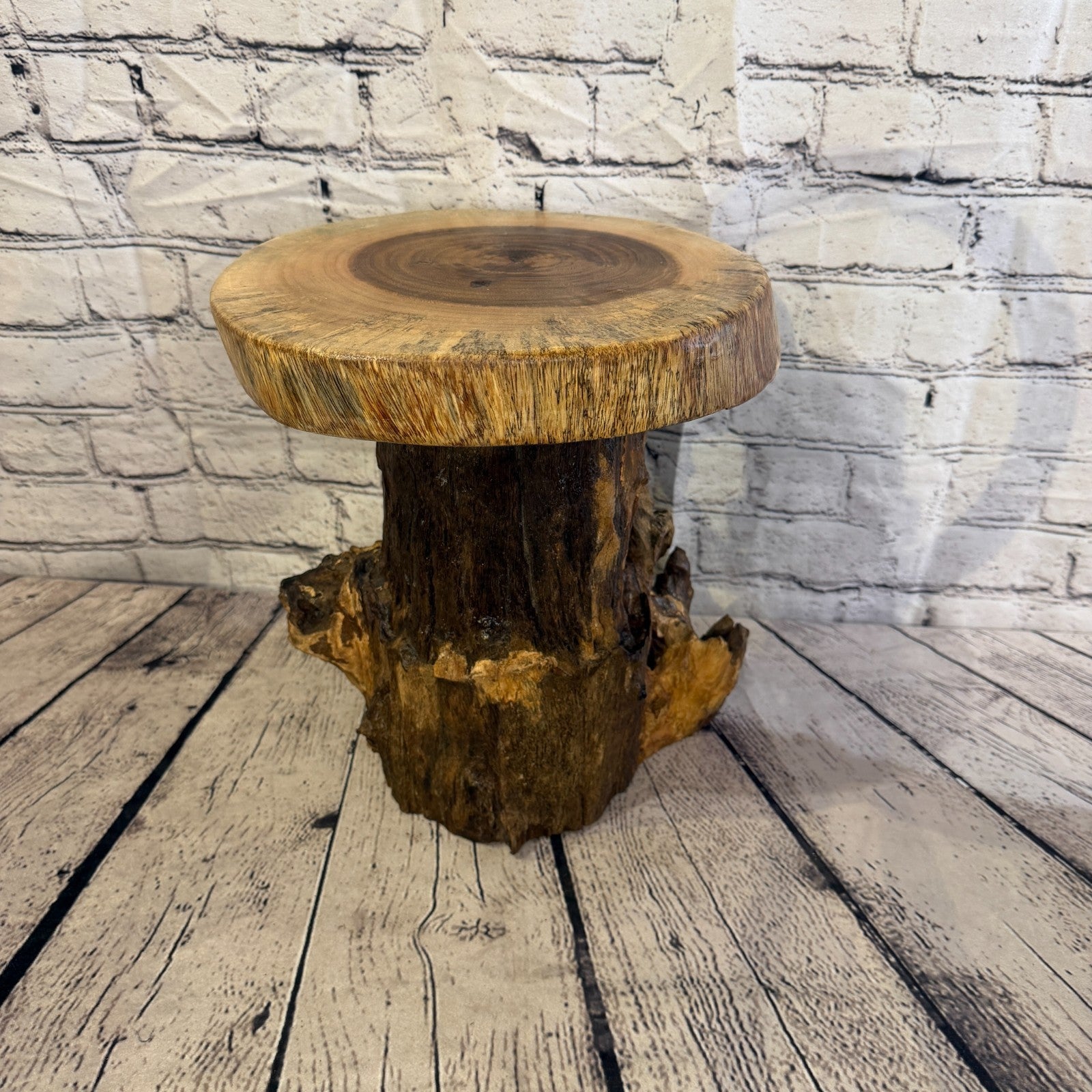30cm x 25cm Wooden Coffee Root Sculpture Garden Teak Root Ornament Carved No 122