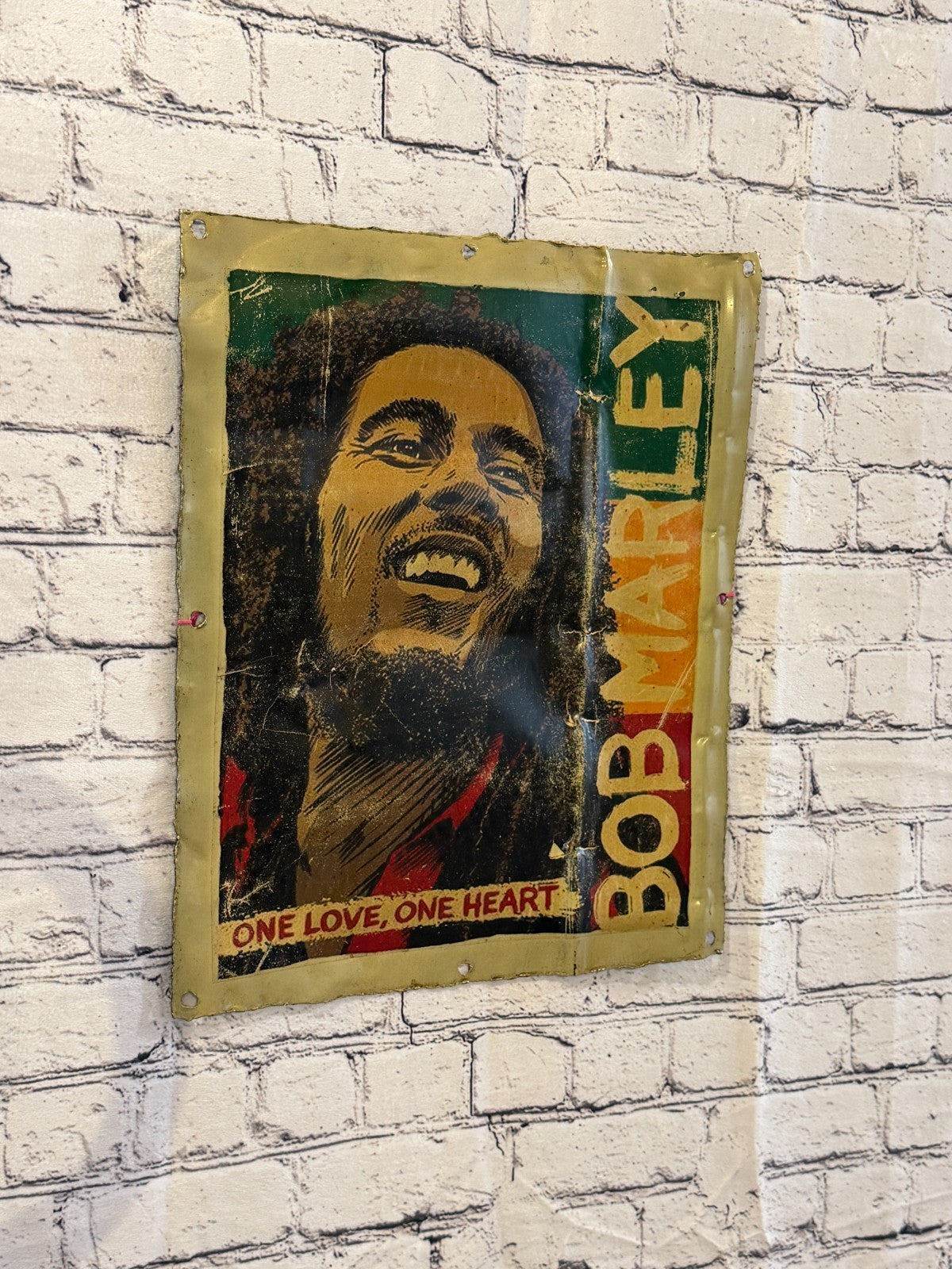 Bob Marley Rasta Poster Advert Wall Plaque 42cm x 36cm Vintage Retro Tin Sign0