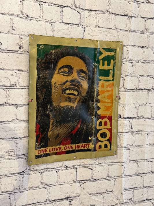 Bob Marley Rasta Poster Advert Wall Plaque 42cm x 36cm Vintage Retro Tin Sign0
