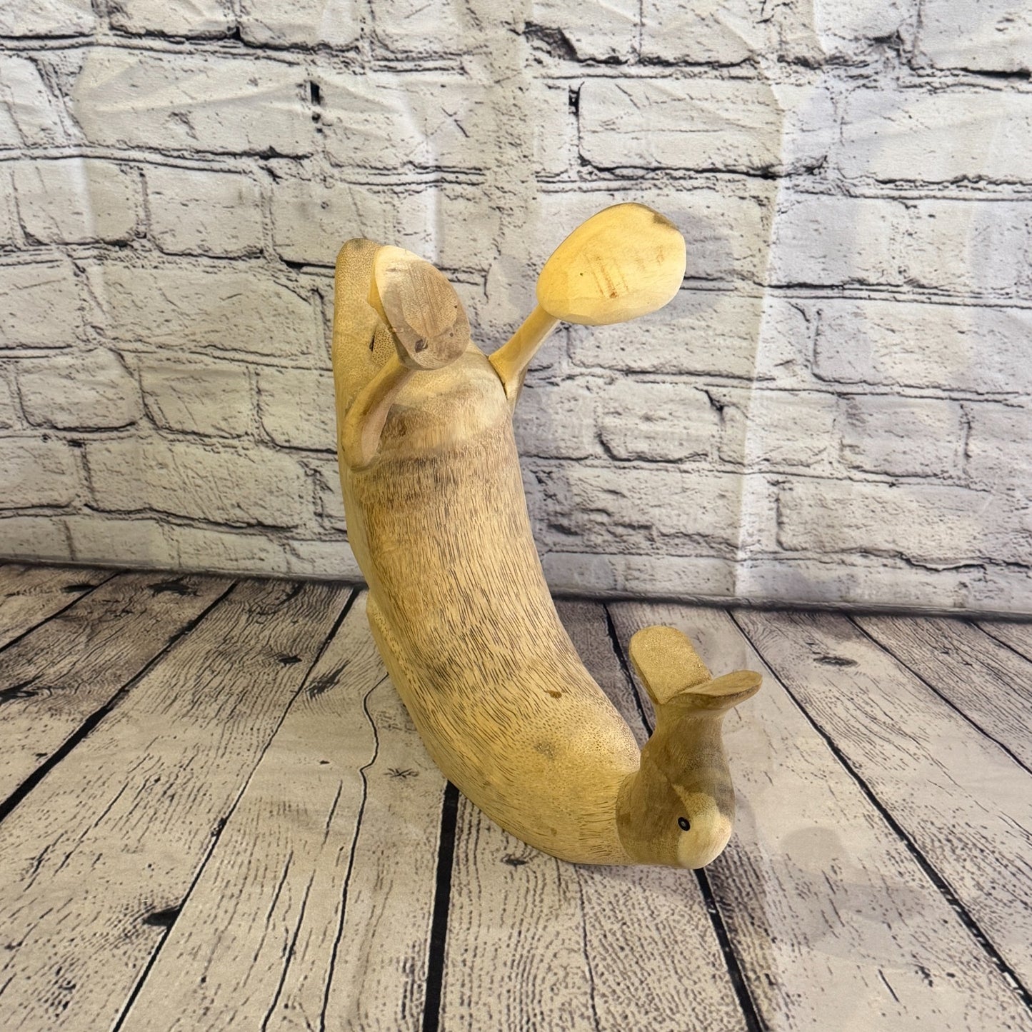 40cm x 30cm Wooden Drunk Duck Wine Bottle Holder Vintage Rustic Funny Gift2