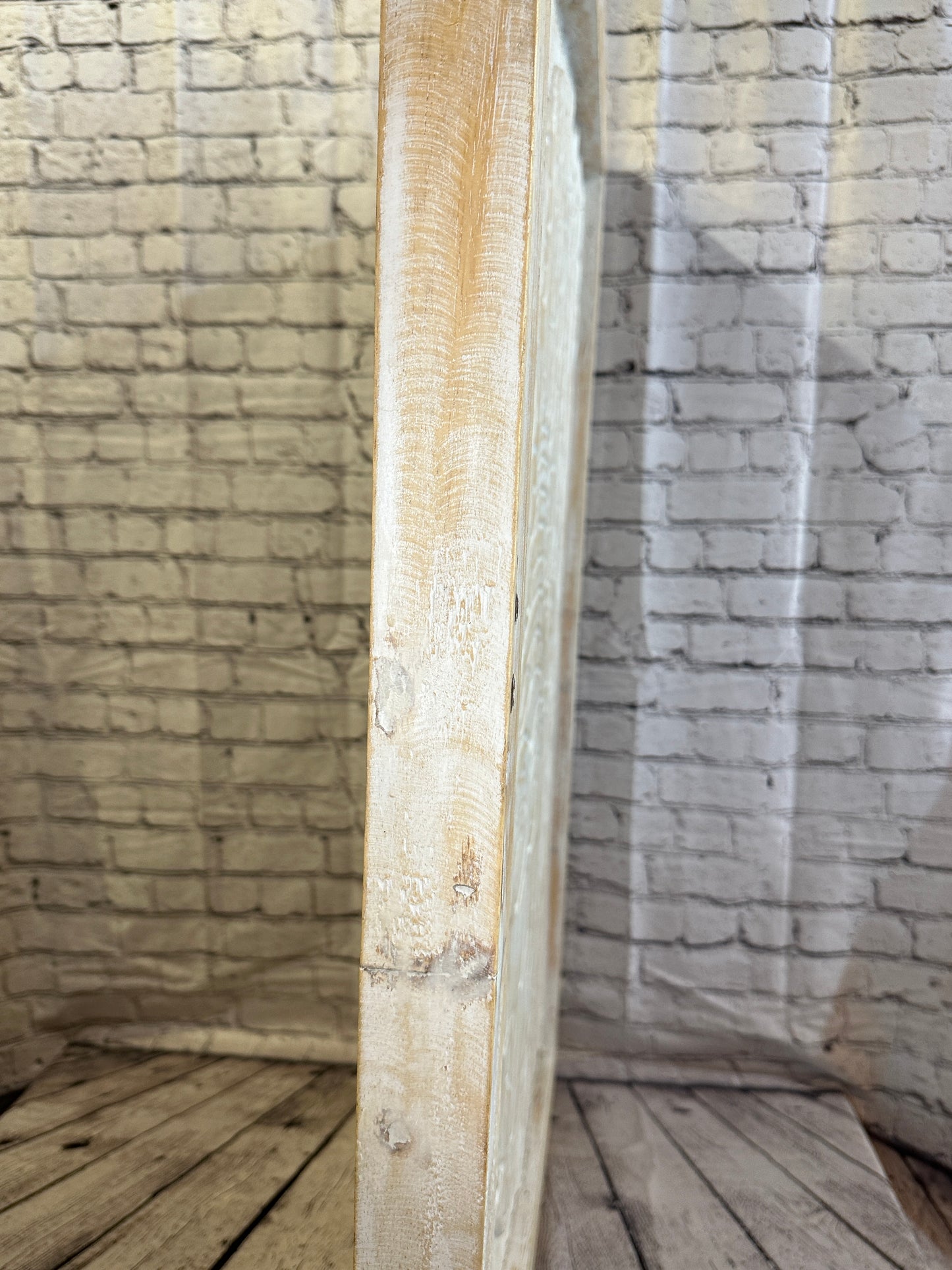 110cm x 80cm Hand Of Fatima Cream Wooden Wood Panel Wall Art Plaque Handcarved