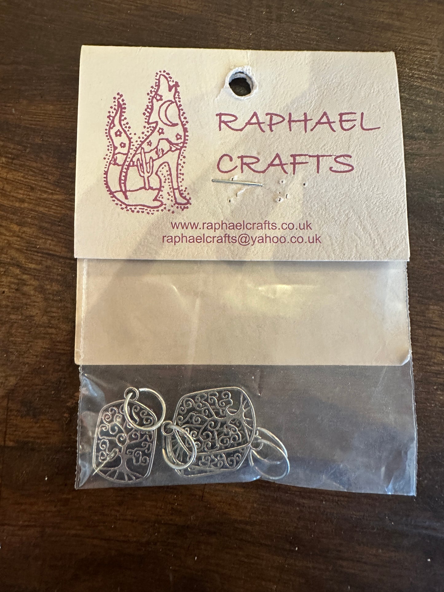 Jewellery Making Tree Of Life Oval Charms Pack Of 4 Silver Colour