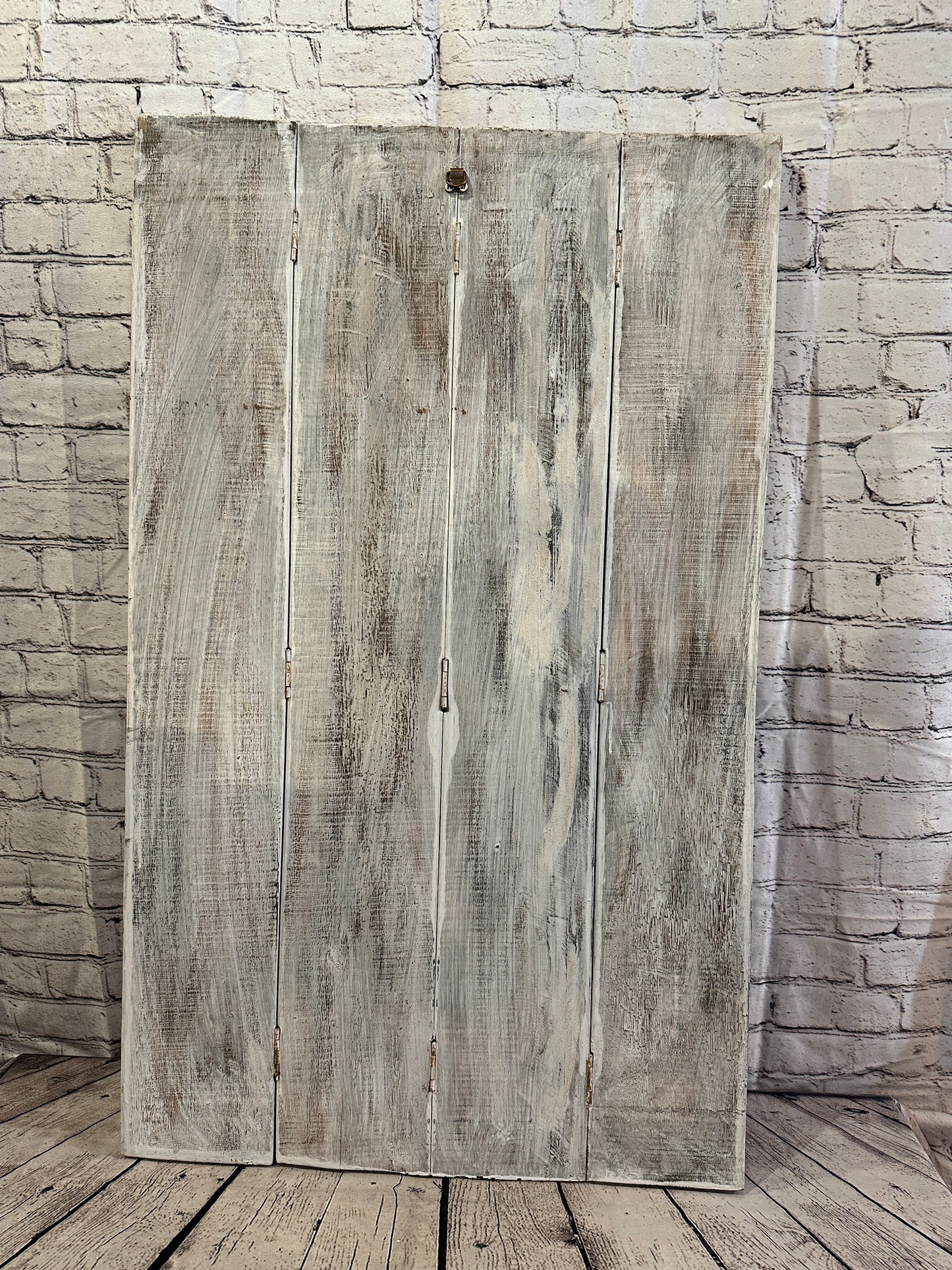 100cm x 60cm Buddha White Gold Wooden Wood Panel Wall Art Plaque Handcarved