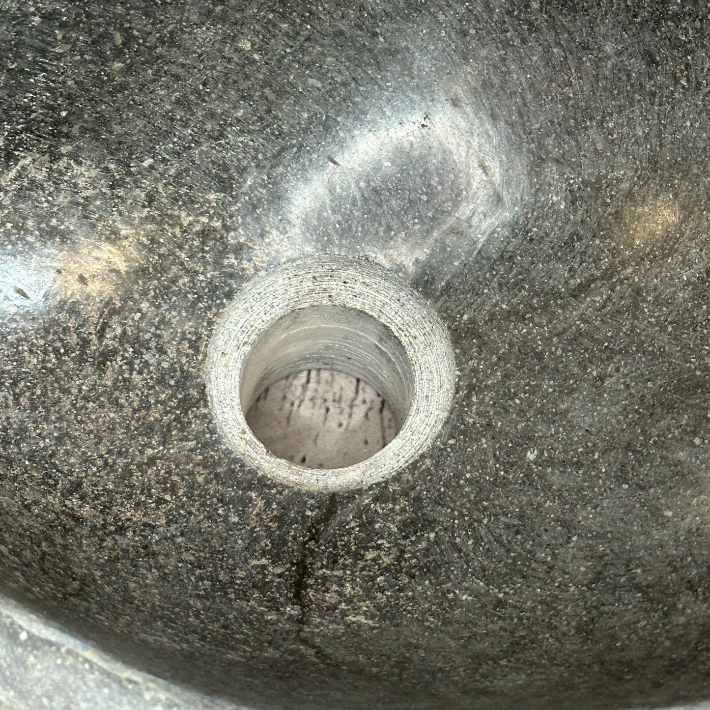 31cm x 26cm River Stone Sink Basin Bowl Natural for Bathroom Washroom Oval No 36