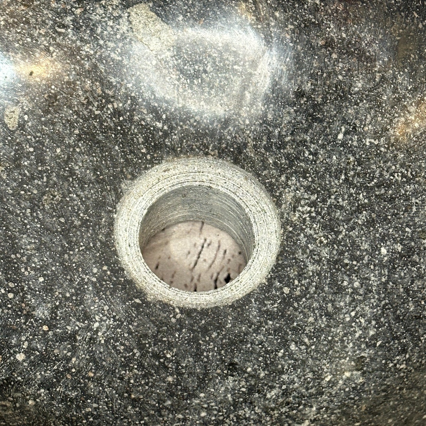 30cm x 28cm River Stone Sink Basin Bowl Natural for Bathroom Washroom Oval No 16