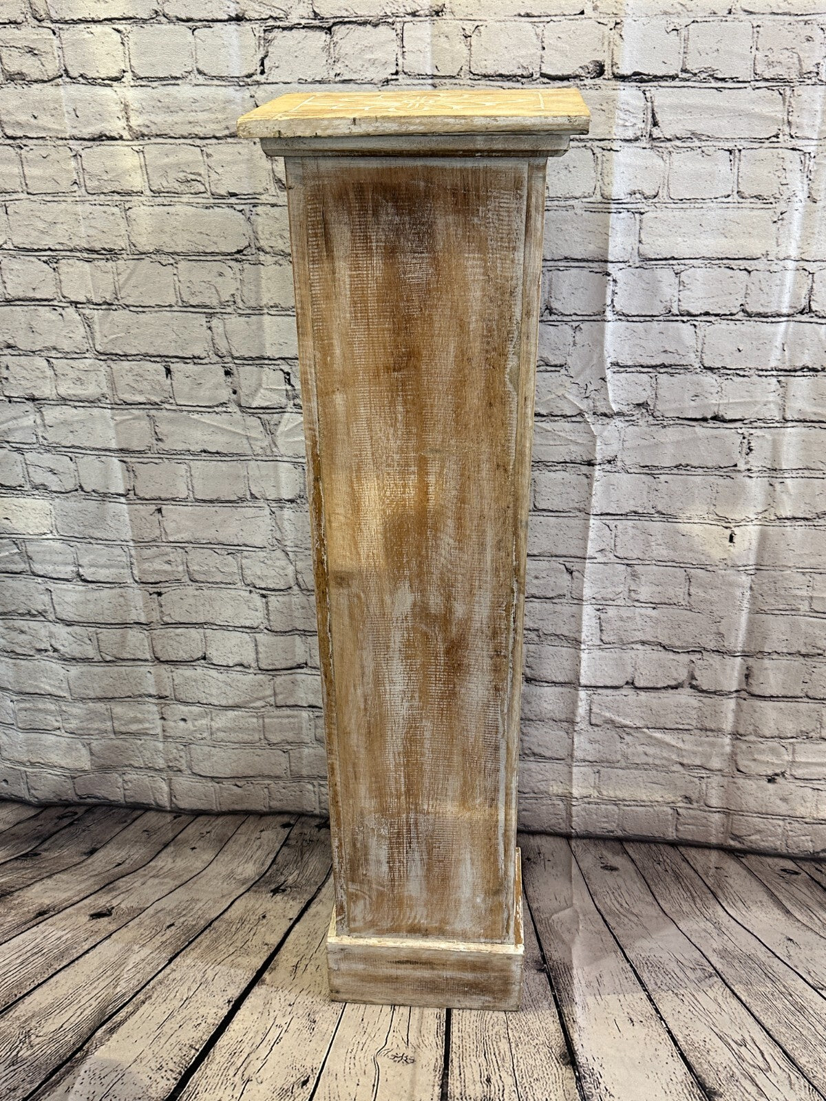 100cm x 25cm Cream 5 Draw Wooden Side Cabinet Living Hallway Storage Furniture