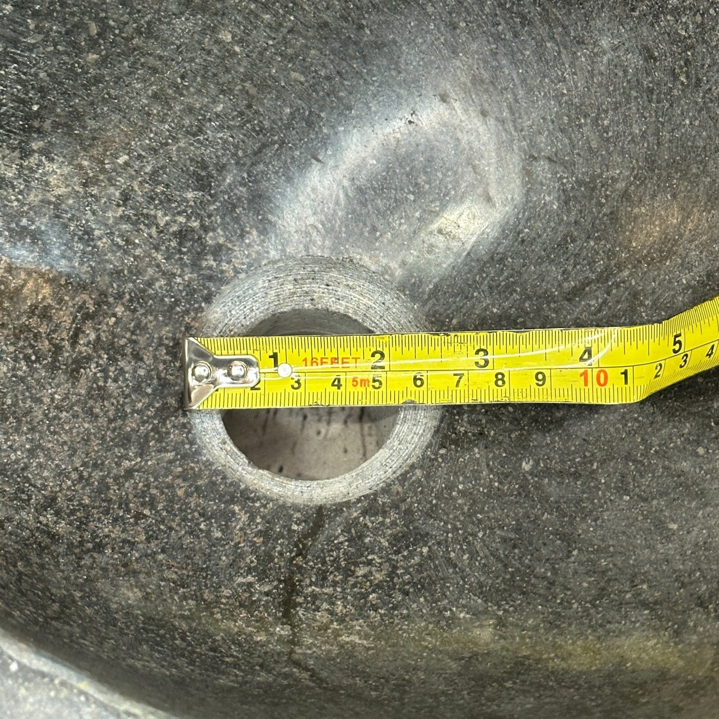 31cm x 26cm River Stone Sink Basin Bowl Natural for Bathroom Washroom Oval No 36