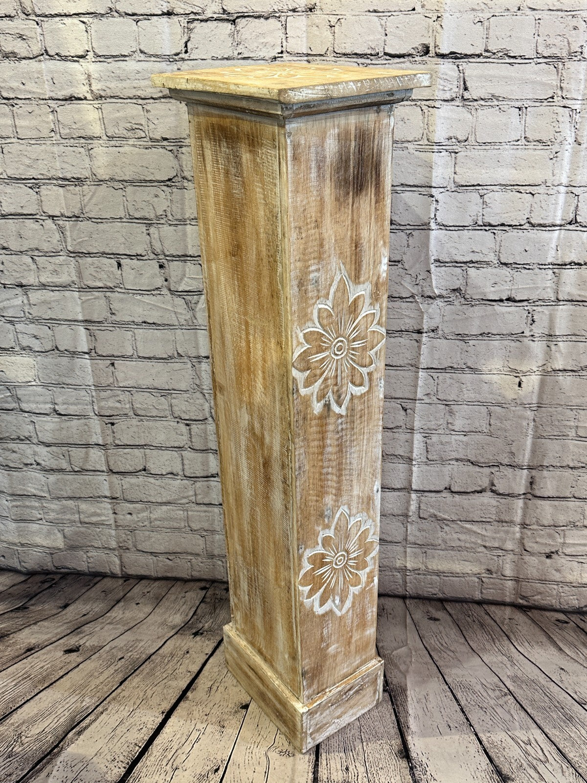 100cm x 25cm Cream 5 Draw Wooden Side Cabinet Living Hallway Storage Furniture